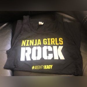 American Ninja Warrior Ninja Girls Rock Mighty Kacy Catanzaro XS! NWOT!
